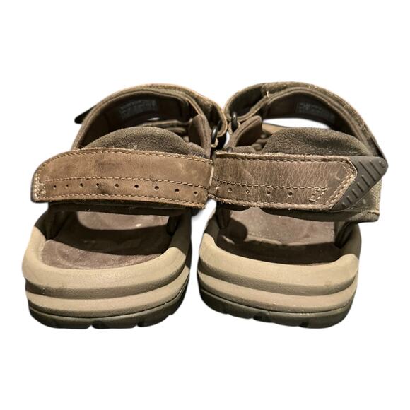 Teva Men’s Langdon Walnut Leather Upper Active Sandals Size 9 Trail Hinking main image 4